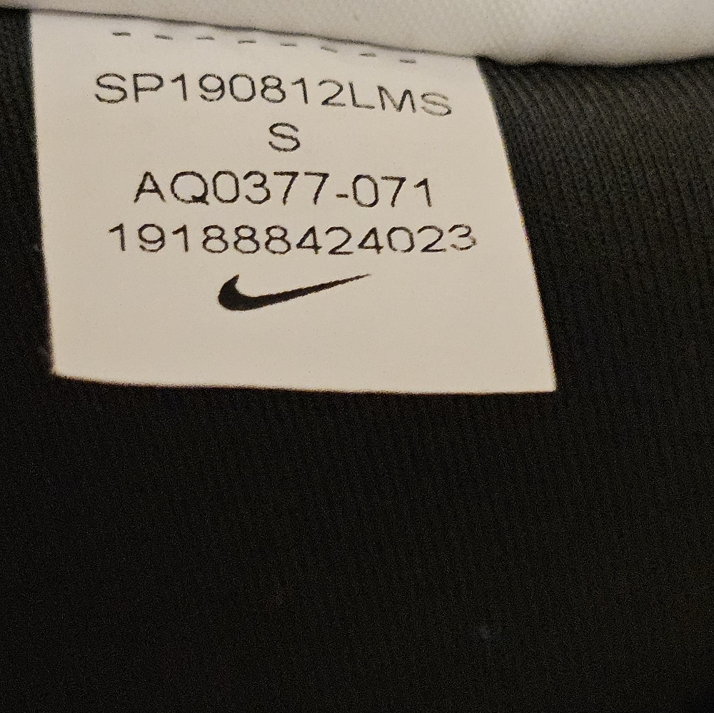 Nike Dri-Fit Hyper‎ Power Speed Running Pants Mesh Knee Sz S Black Blue Athletic - Picture 9 of 9